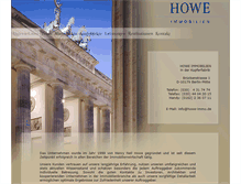 Tablet Screenshot of howe-immo.de